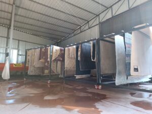 Endüstriyel halı yıkama Antalya - farklı halı türleri için özel hatlarda profesyonel yıkama
